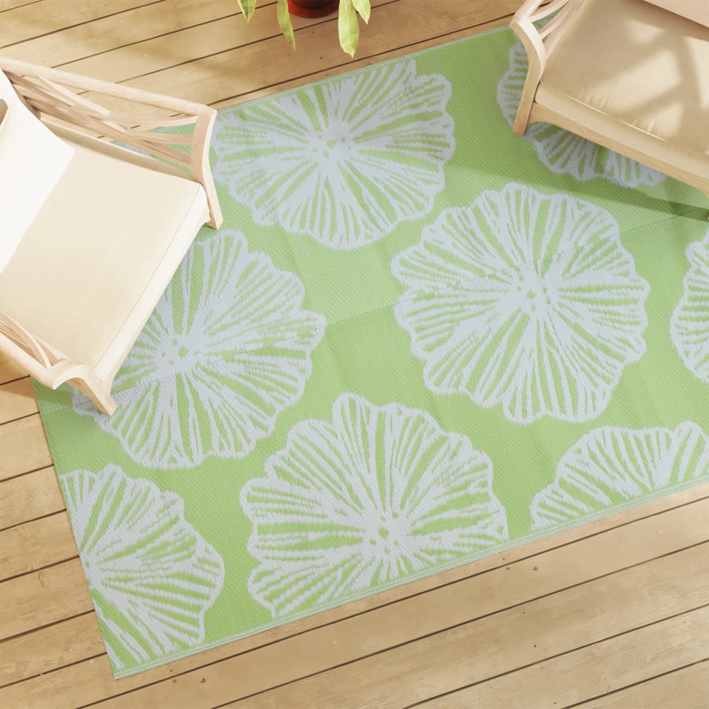 Vidaxx Outdoor-Teppich Arakil 140x200 cm Polypropylen grün