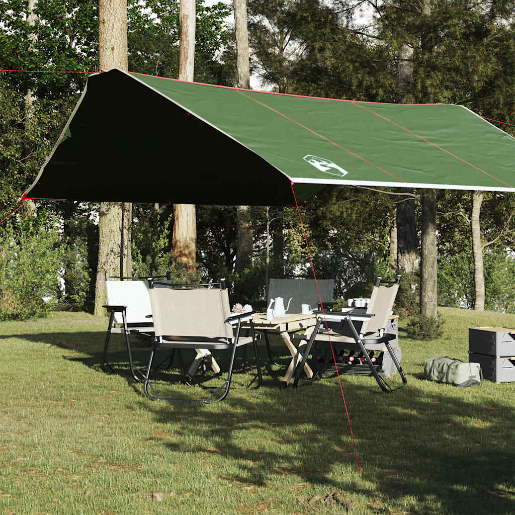 Vidaxx Camping-Markise wasserdicht 420x440 cm grün