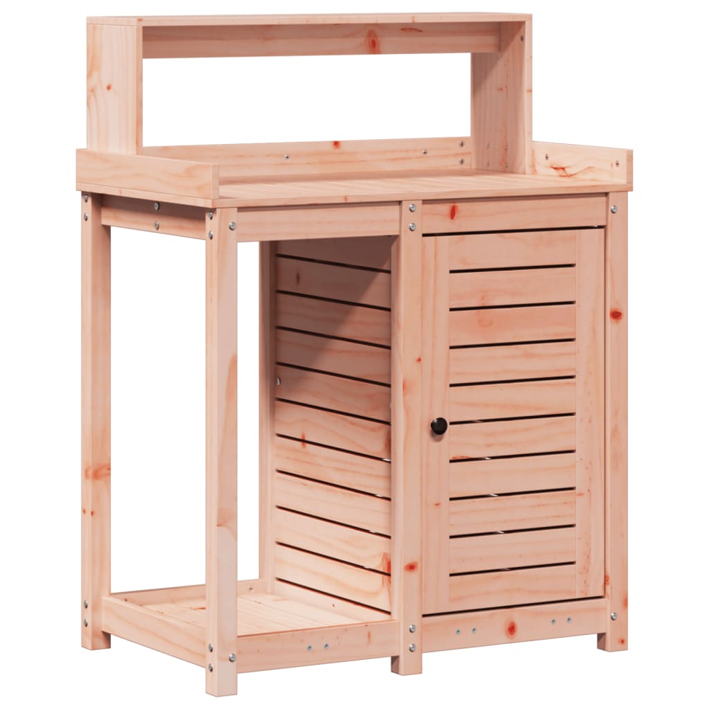 Vidaxx Pflanztisch mit Regalen 82,5x50x109,5 cm massives Douglas-Holz