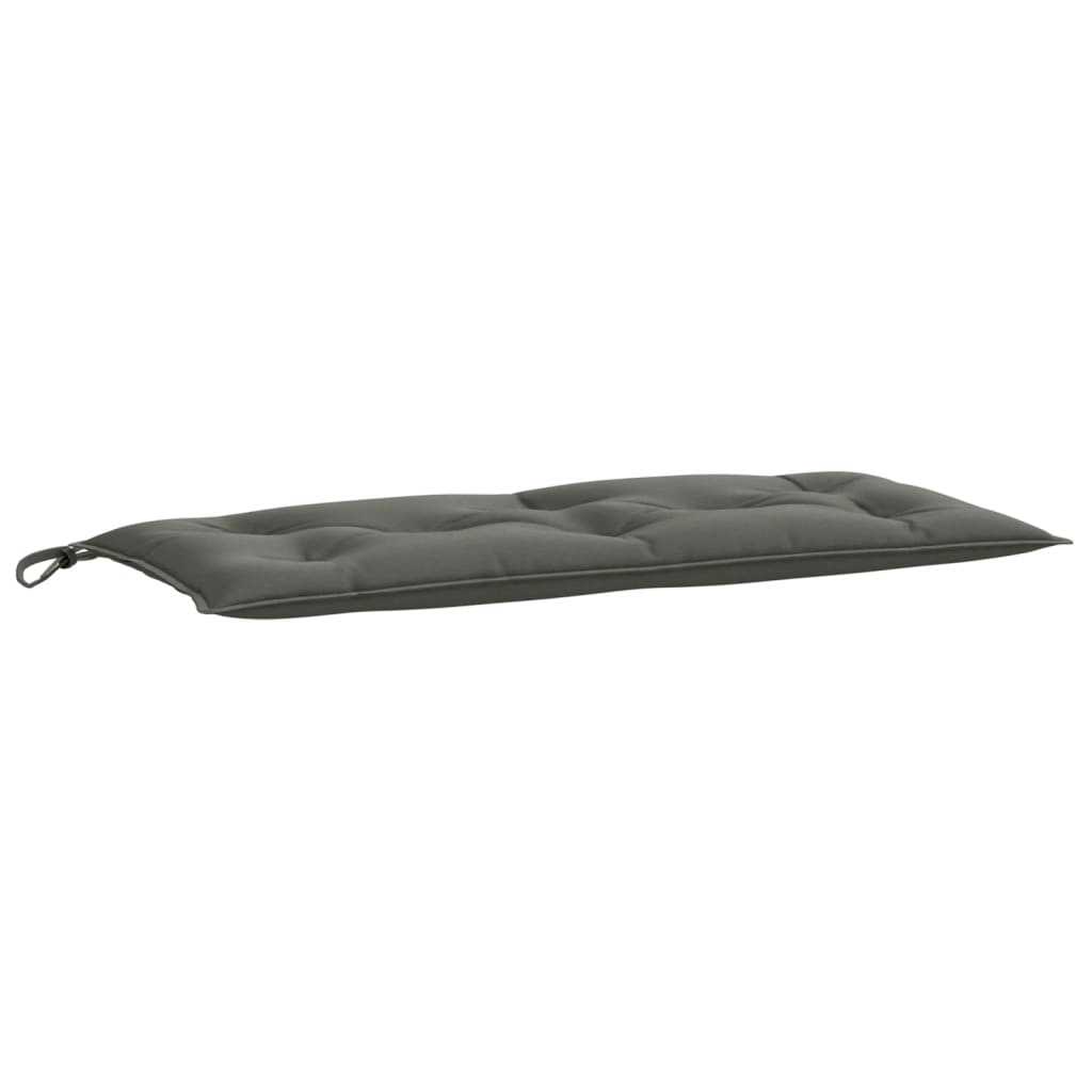 VidaXL Gartenbankauflage 100x50x7 cm Stoff, dunkelgrau gemischt