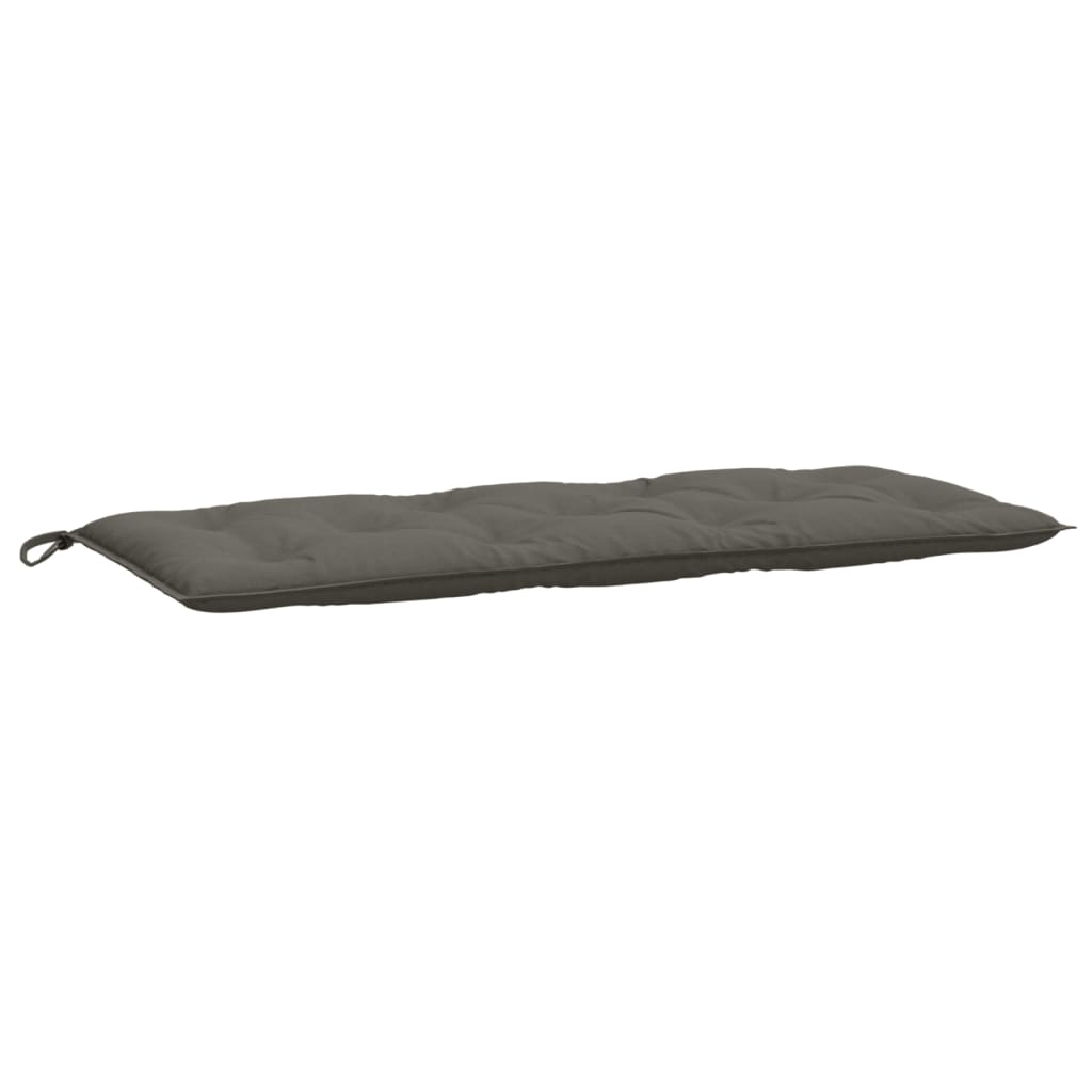 Vidaxx Gartenbankauflage 120x50x7 cm Stoff, dunkelgrau gemischt