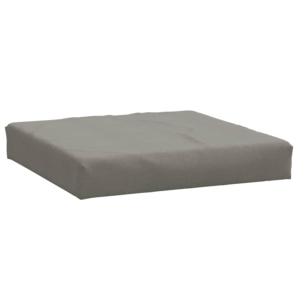 Vidaxx Palettenkissen 60x60x10 cm Stoff dunkelgrau gemischt