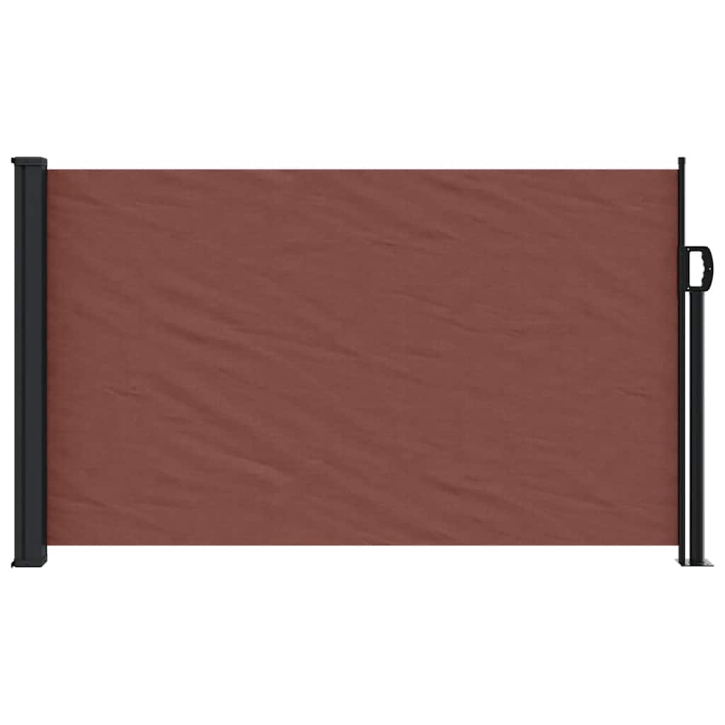 Vidaxx ausziehbarer Windschutz 117x300 cm braun