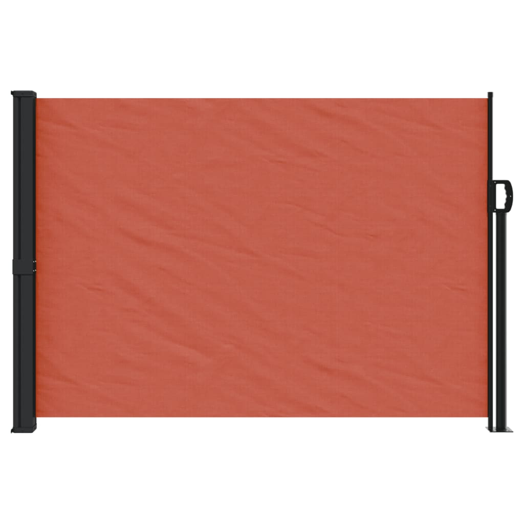 Vidaxx ausziehbarer Windschutz 140x300 cm Terrakotta