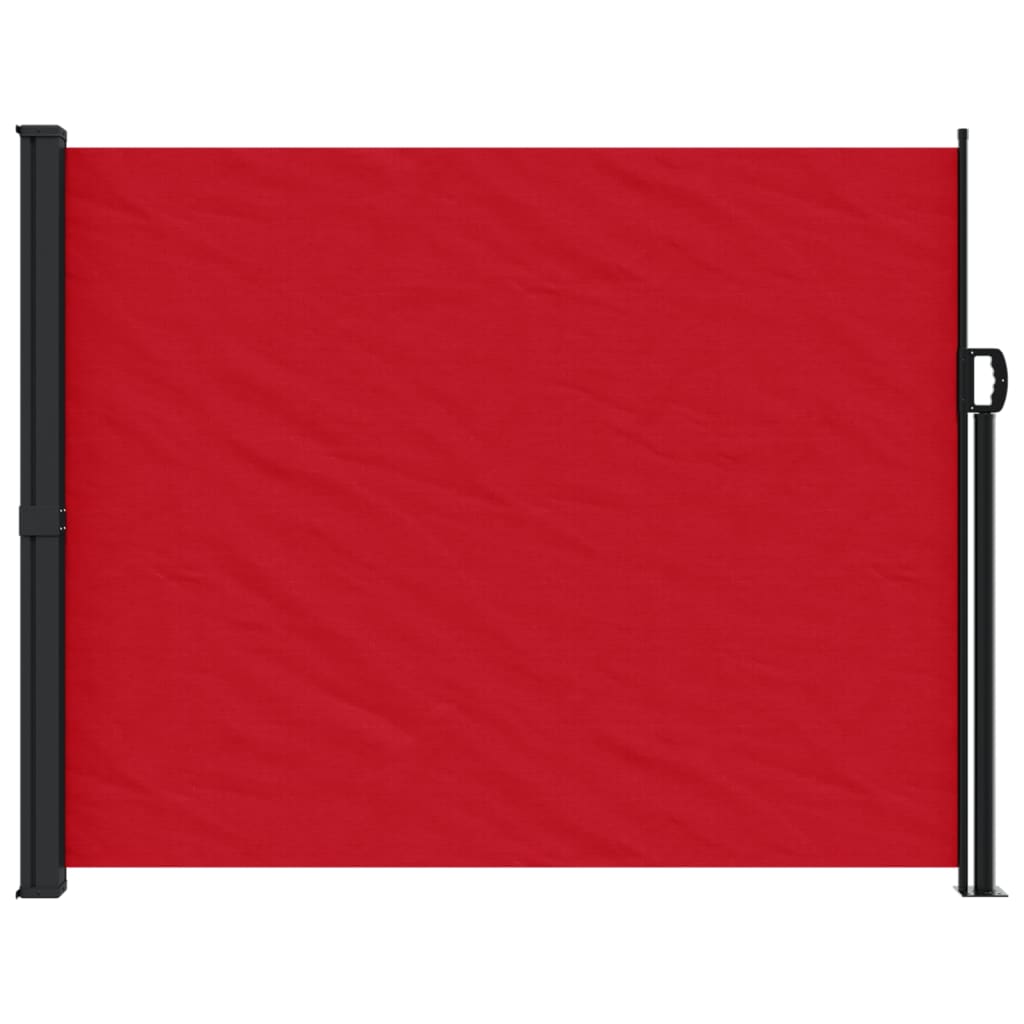 Vidaxx ausziehbarer Windschutz 160x300 cm rot