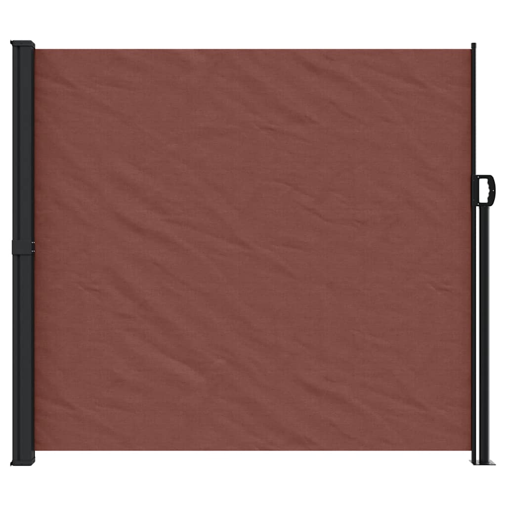 Vidaxx ausziehbarer Windschutz 180x300 cm braun