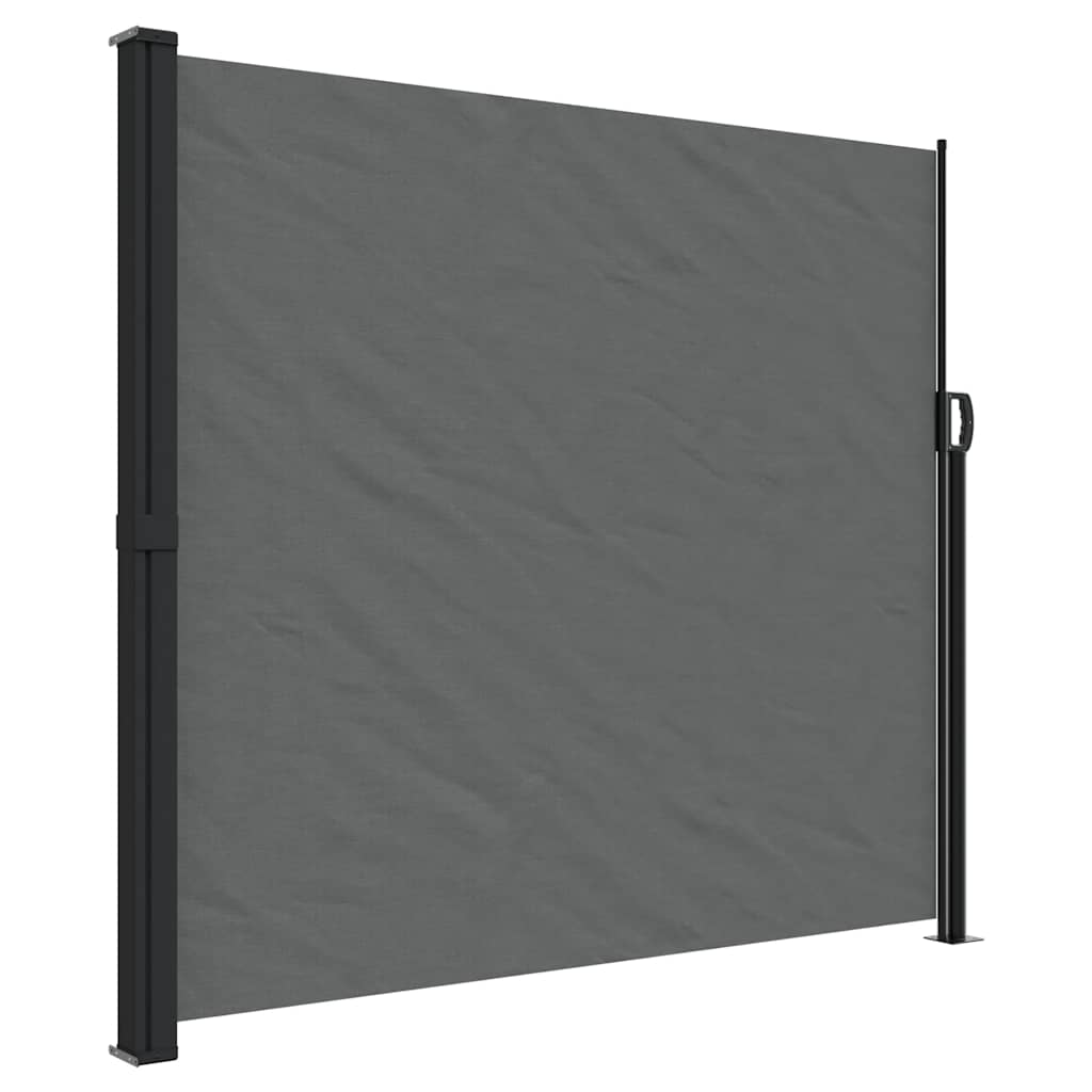 Vidaxx ausziehbarer Windschutz 180x300 cm Anthrazit