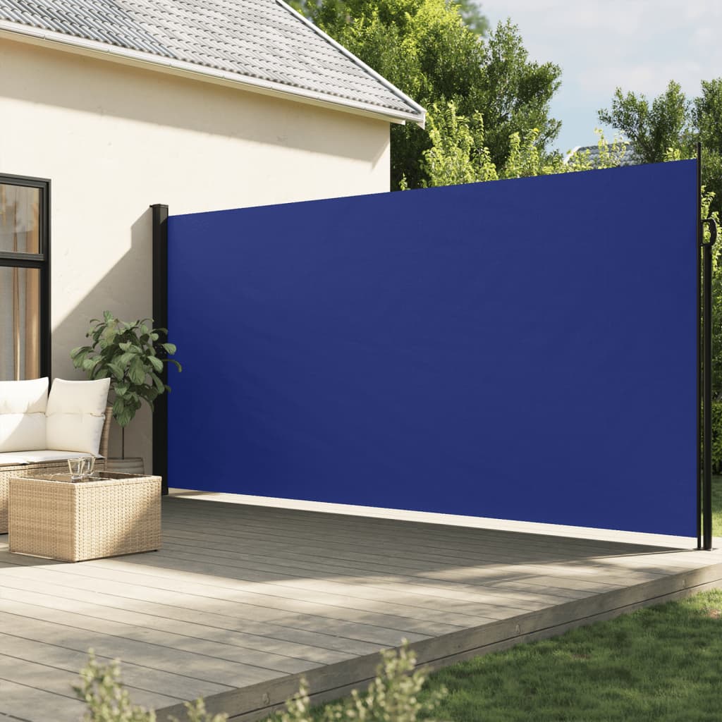 Vidaxx ausziehbarer Windschutz 200x500 cm blau