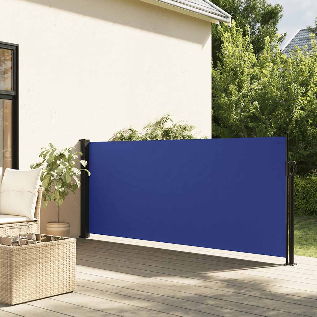 Vidaxx ausziehbarer Windschutz 120x600 cm blau