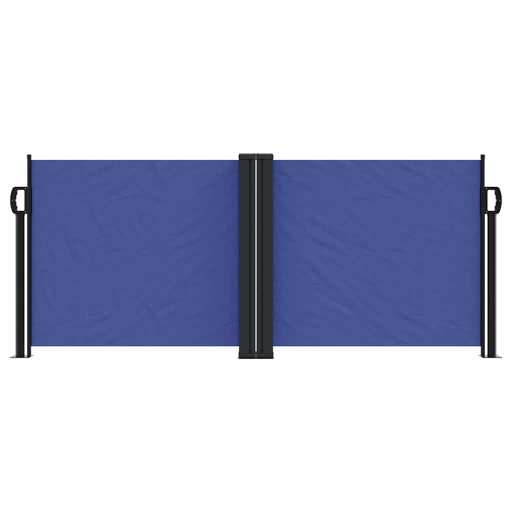 Vidaxx ausziehbarer Windschutz 100x600 cm blau