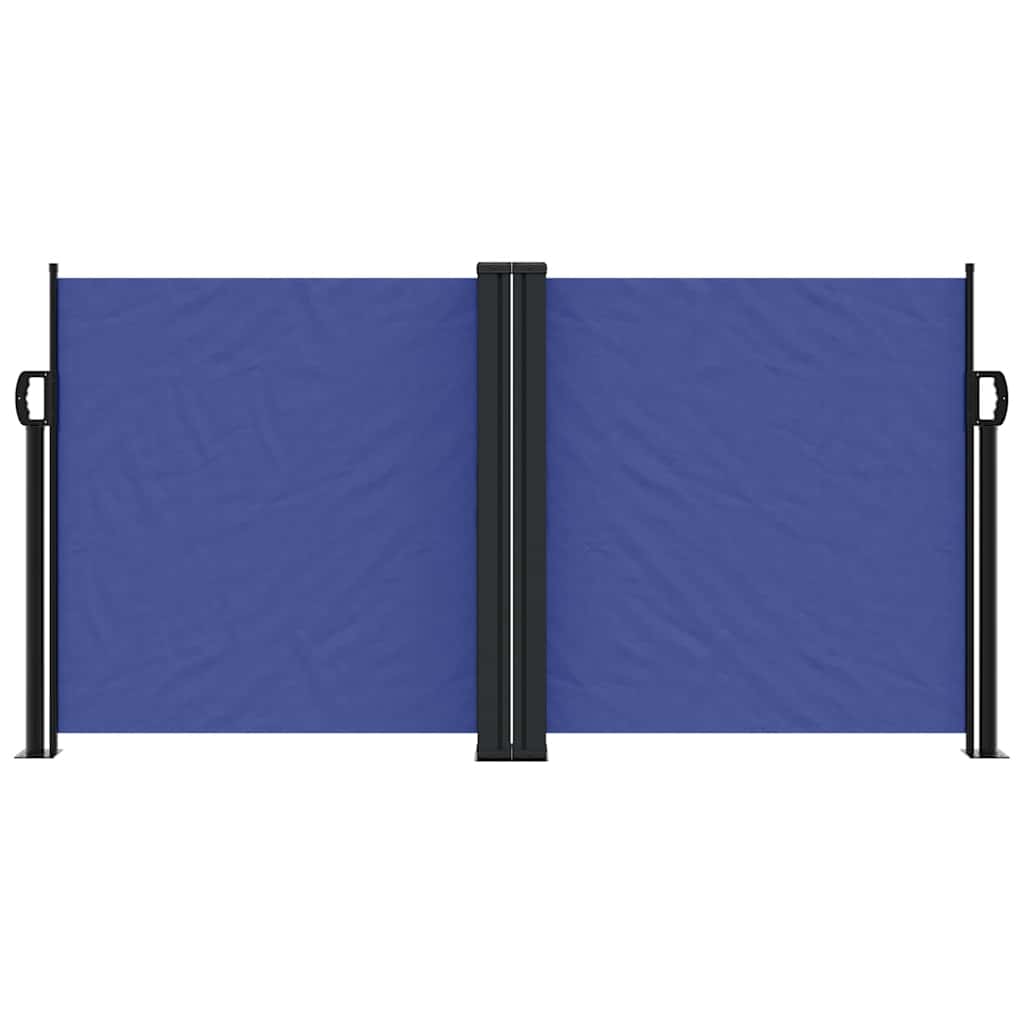 Vidaxx ausziehbarer Windschutz 120x600 cm blau