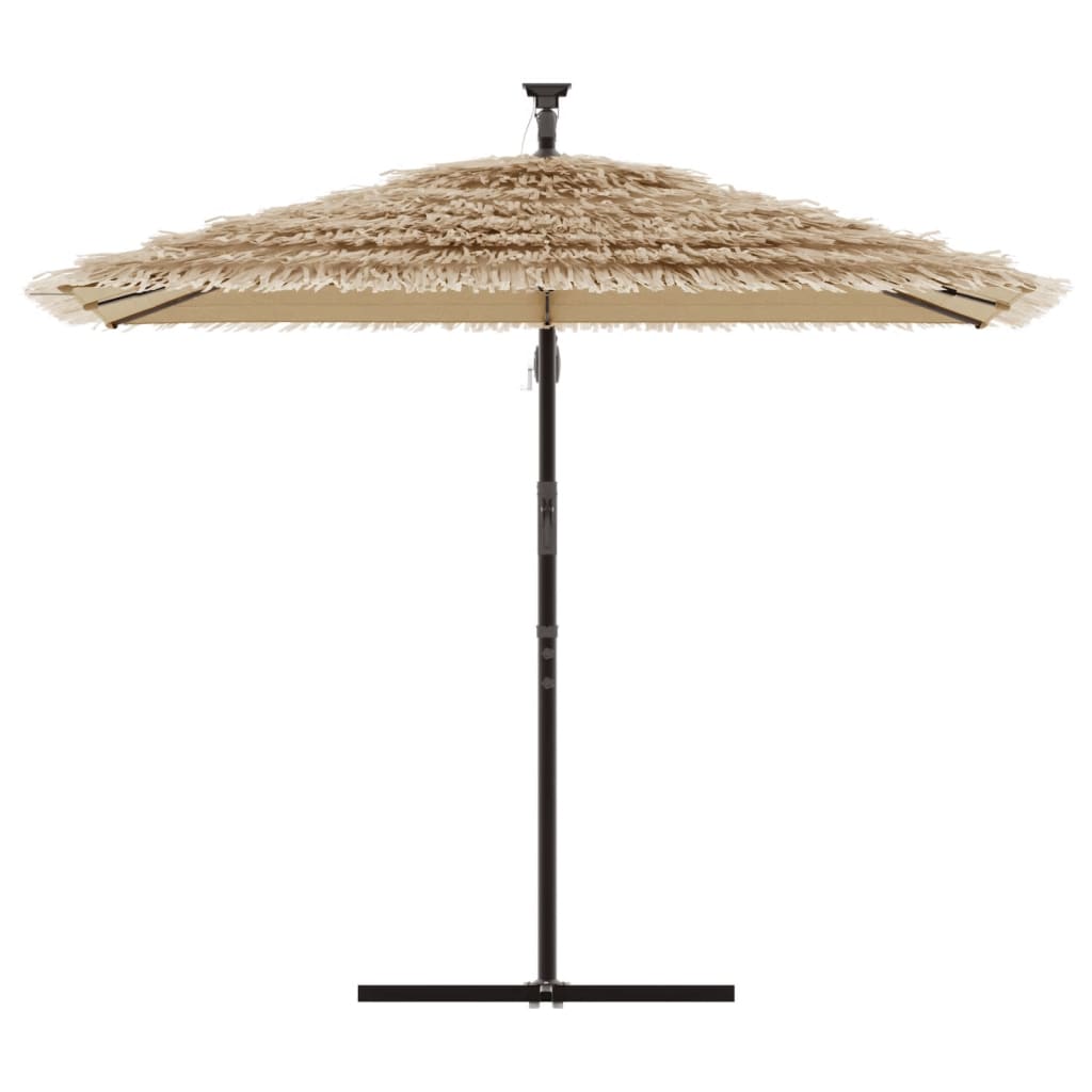 Vidaxx Sonnenschirm mit Stahlmast 246x246x230 cm braun