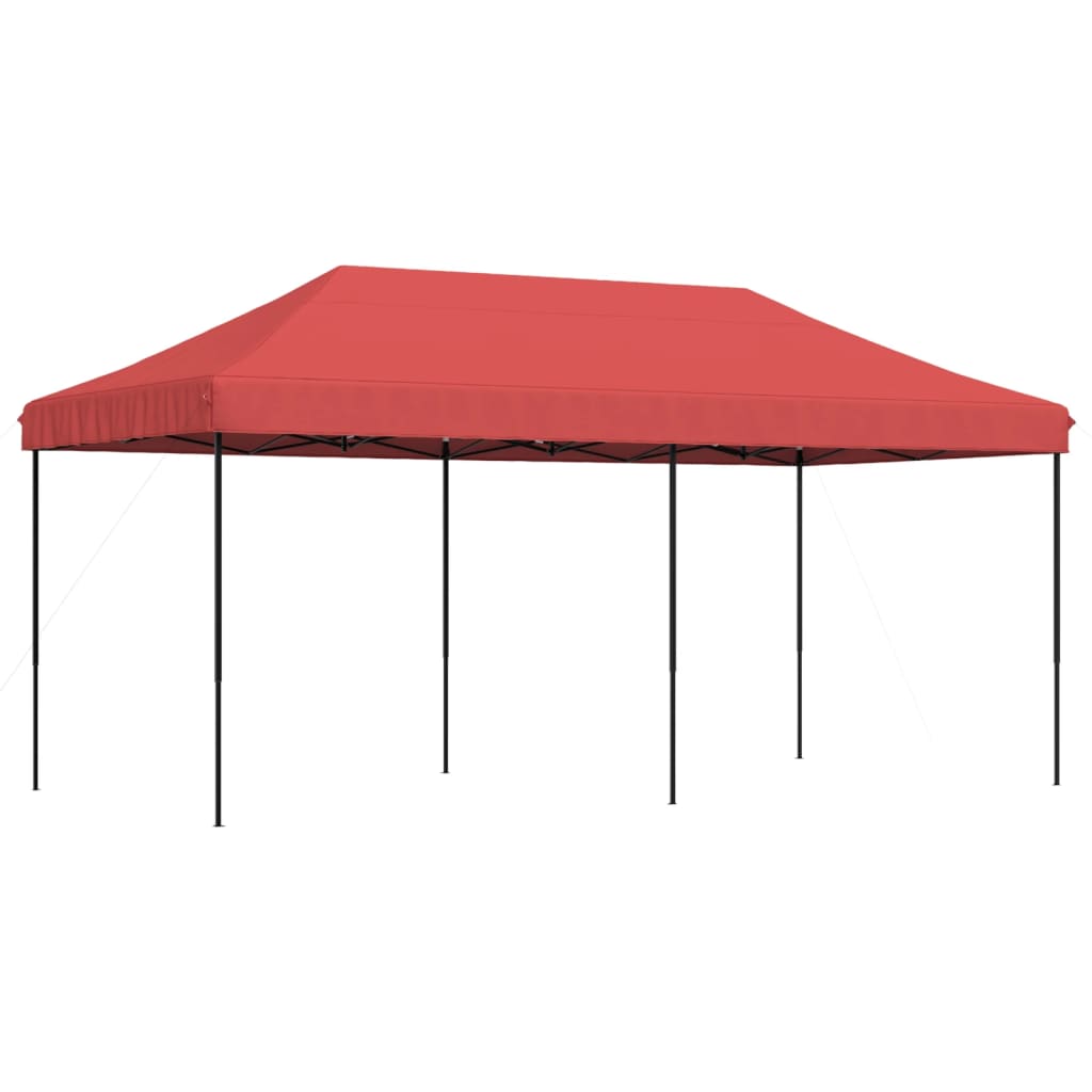 Vidaxx faltbares Pop-Up-Partyzelt 580x292x315 cm Burgunderrot