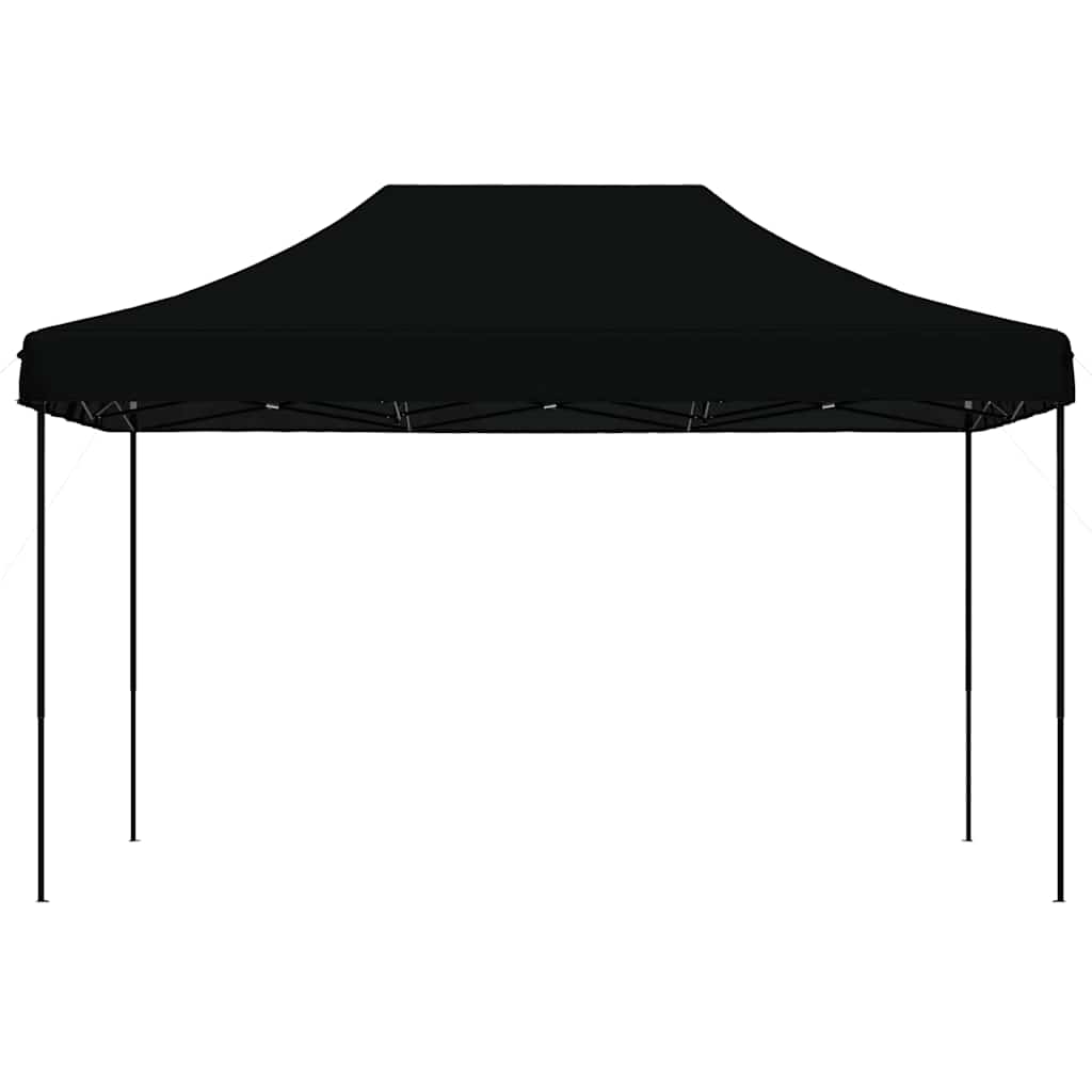 VidaXL Partyzelt faltbar Pop-Up 440x292x315 cm schwarz