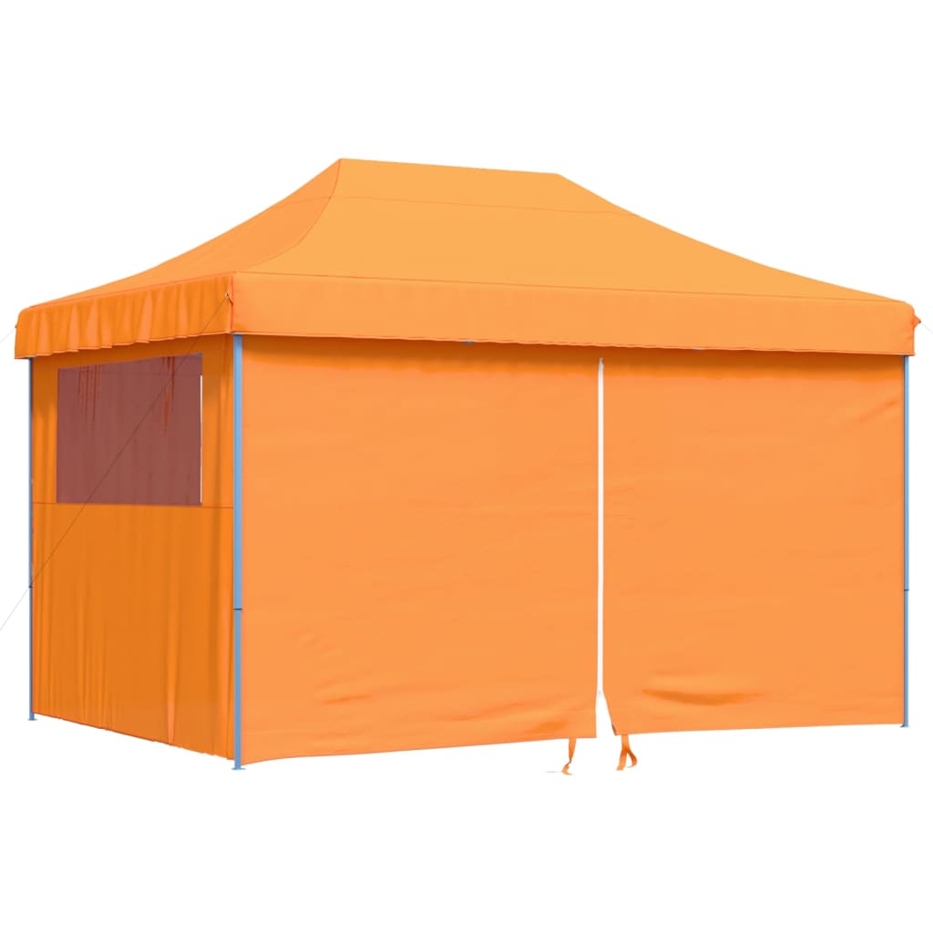 Vidaxx faltbares Pop-Up-Partyzelt mit 4 Seitenwänden Orange