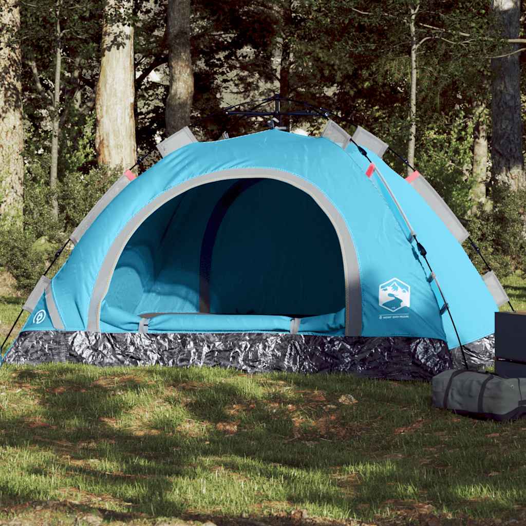 VidaXL Zelt 3-Personen-Schnellspanner blau