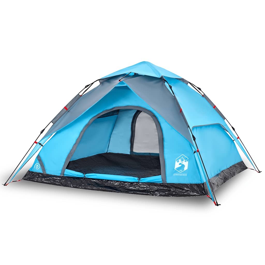 Vidaxl Kuppelzelt 5-Personen-Schnellspanner blau