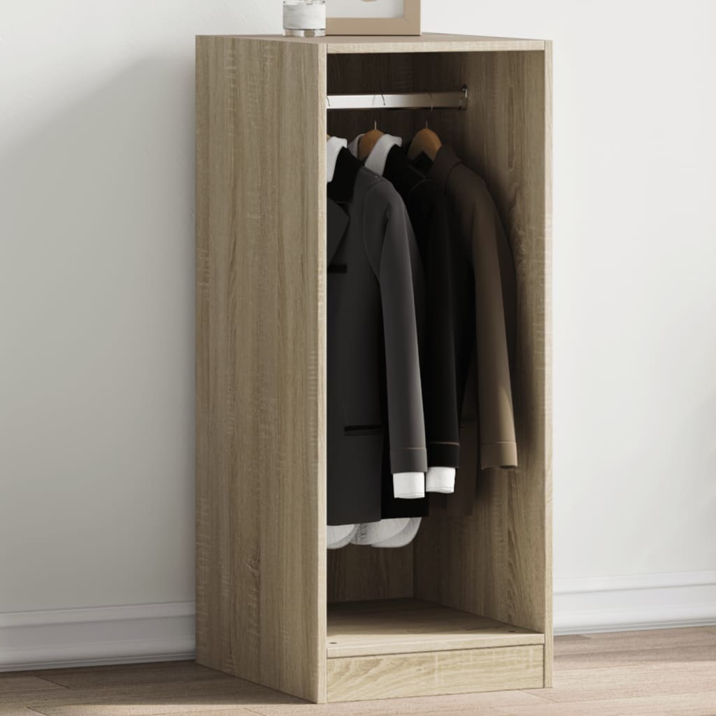 VidaXL Kleiderschrank 48x41x102 cm Holzwerkstoff Sonoma-Eiche