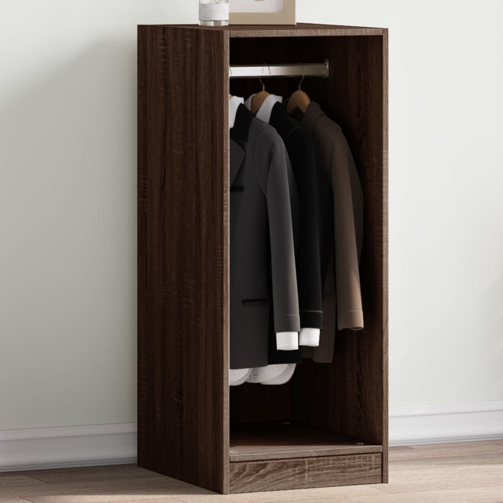 Vidaxx Kleiderschrank 48x41x102 cm Holzwerkstoff braune Eiche