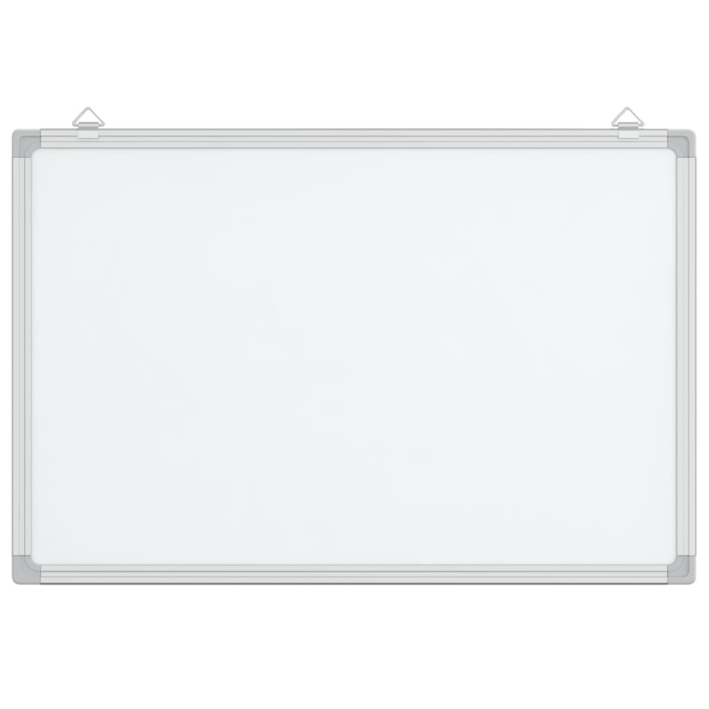 Vidaxl whiteboard magnetisch 80x60x1,7 cm aluminium