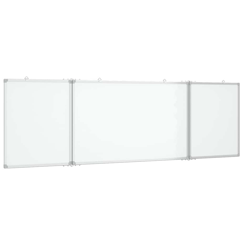 VidaXL Magnetisches faltbares Whiteboard 160x60x1,7 cm Aluminium