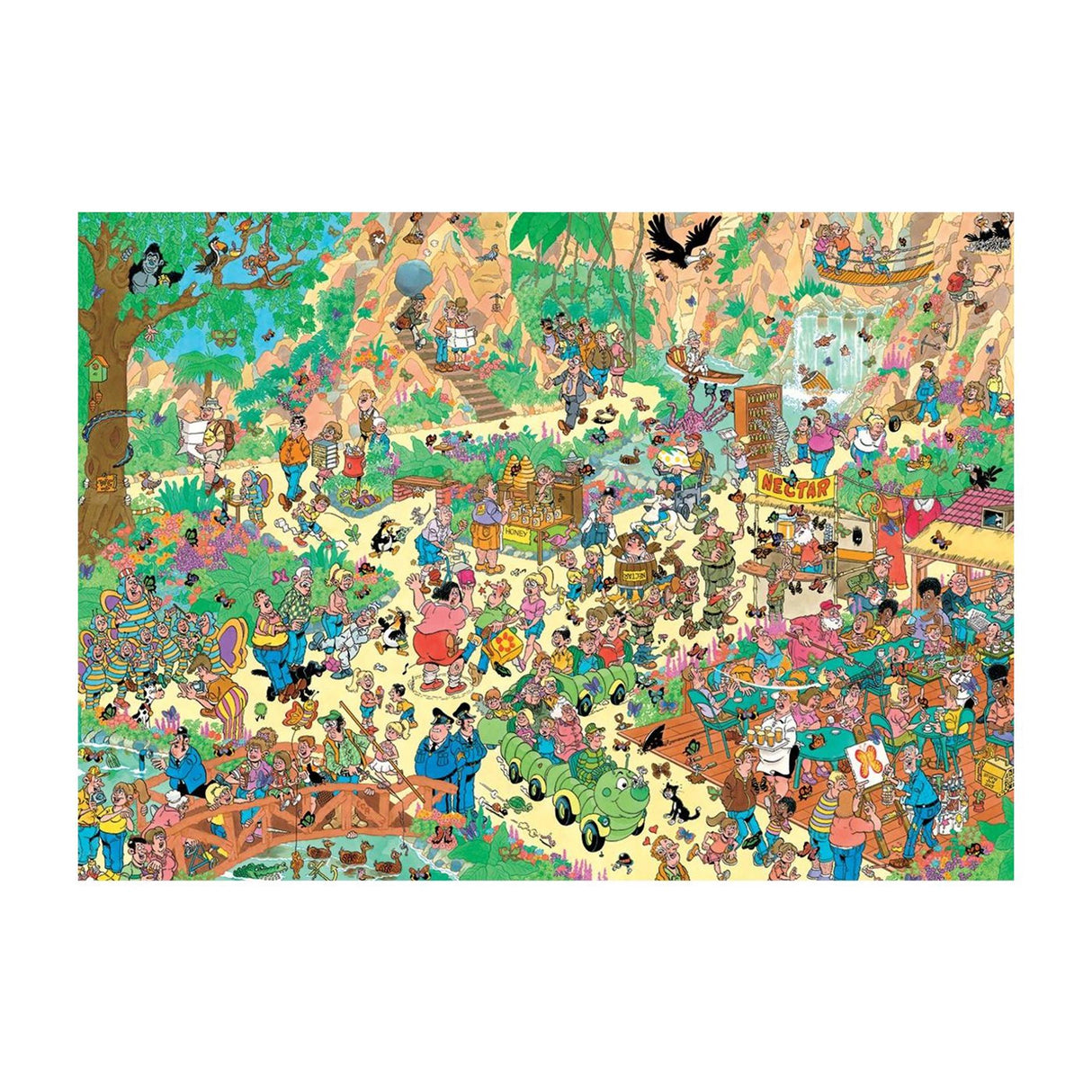 Jan van Haasteren JVH Puzzle Fröhliche Flatterer 1000 Teile