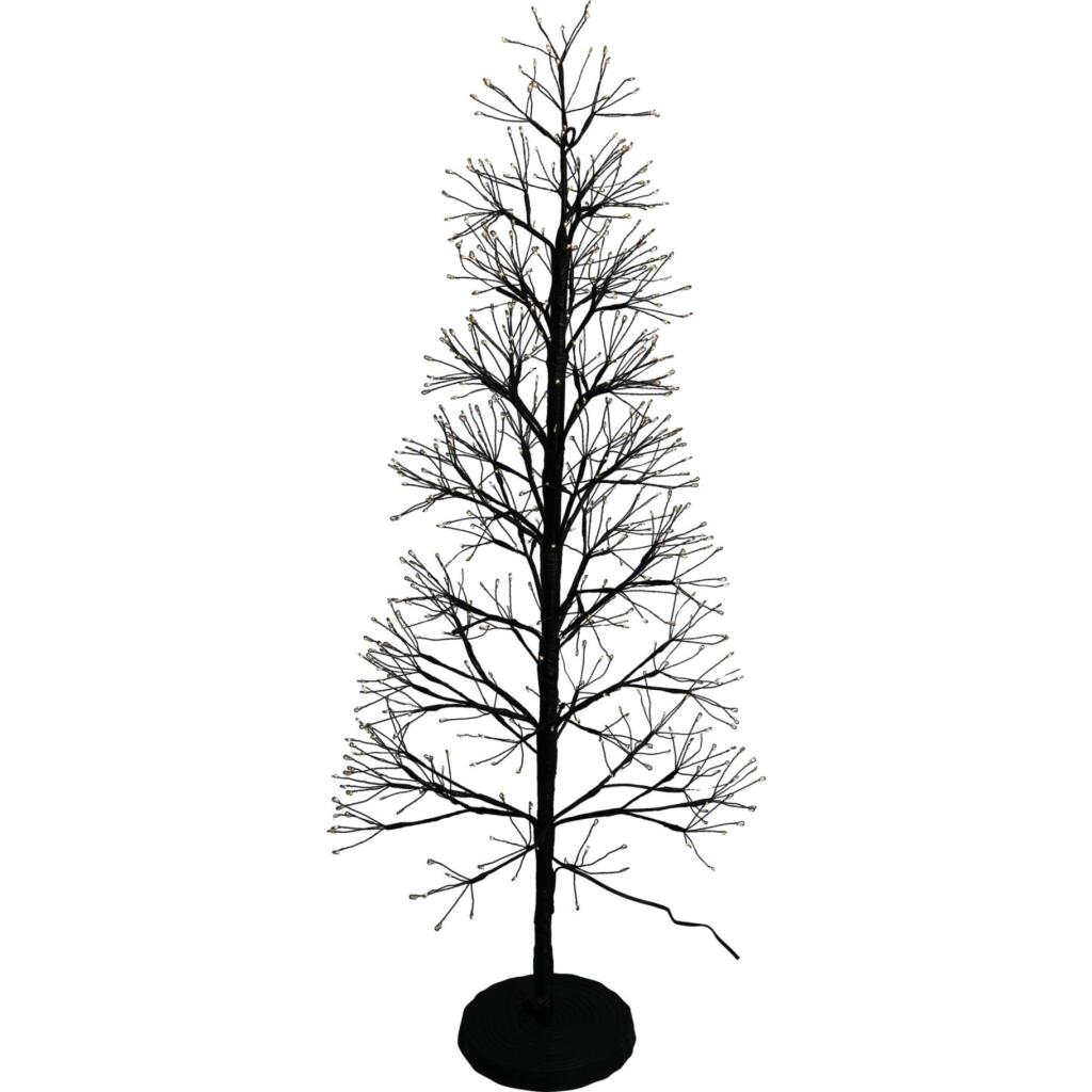 Andere Marken LED-Baum 600 LEDs 100 cm schwarz