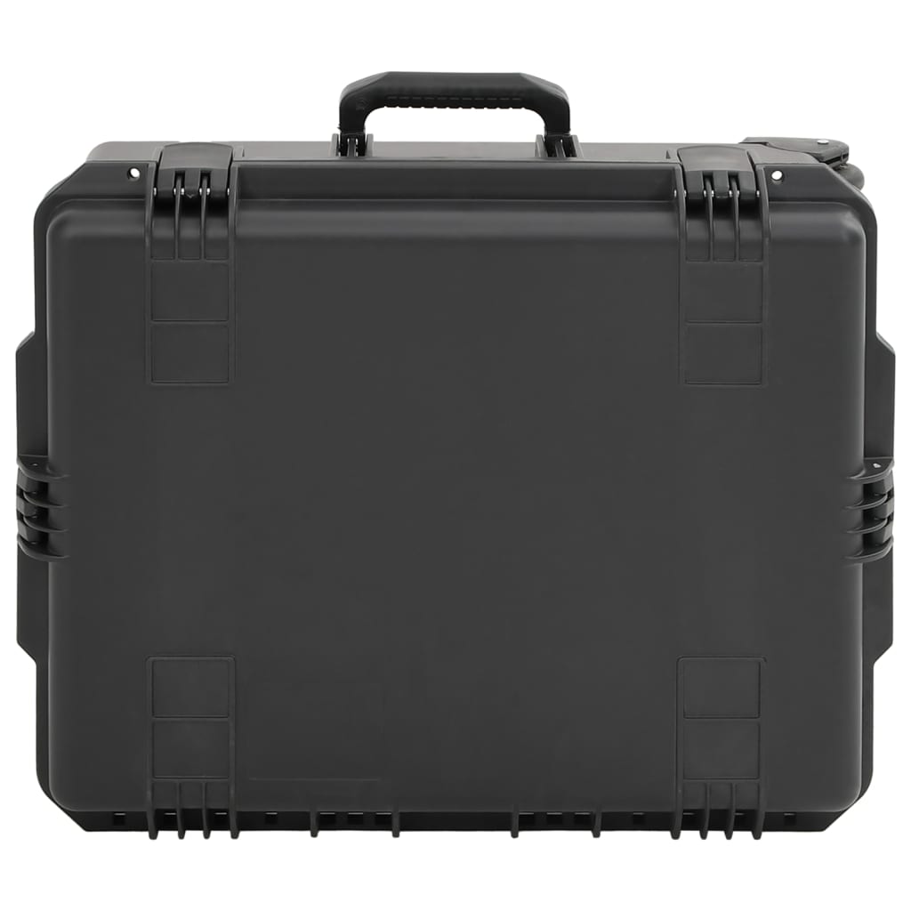 Vidaxx Flightcase tragbar 62,5x50x28,5 cm PP schwarz