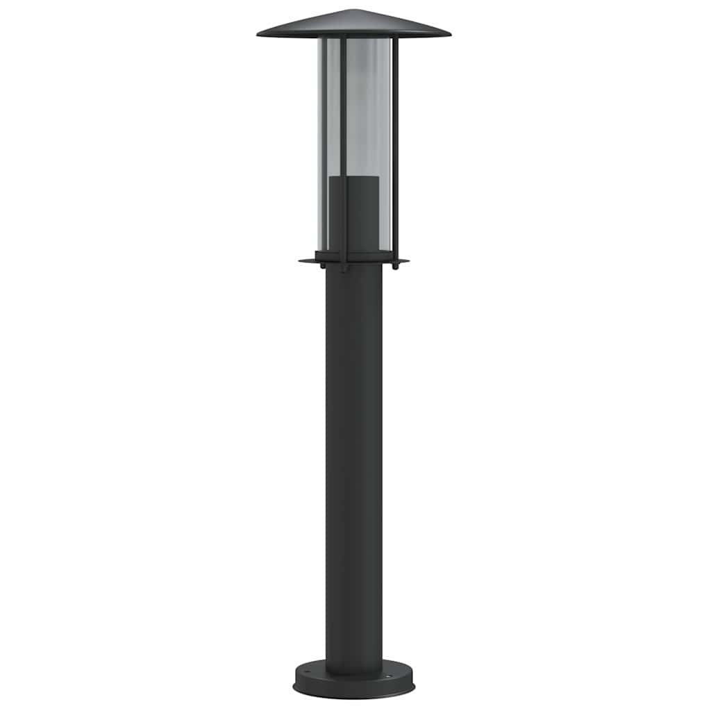 Vidaxx Außenstehleuchte 60 cm Edelstahl schwarz