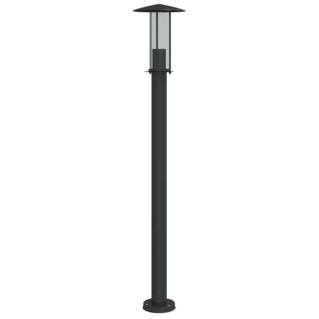 Vidaxx Außenstehleuchte 100 cm Edelstahl schwarz