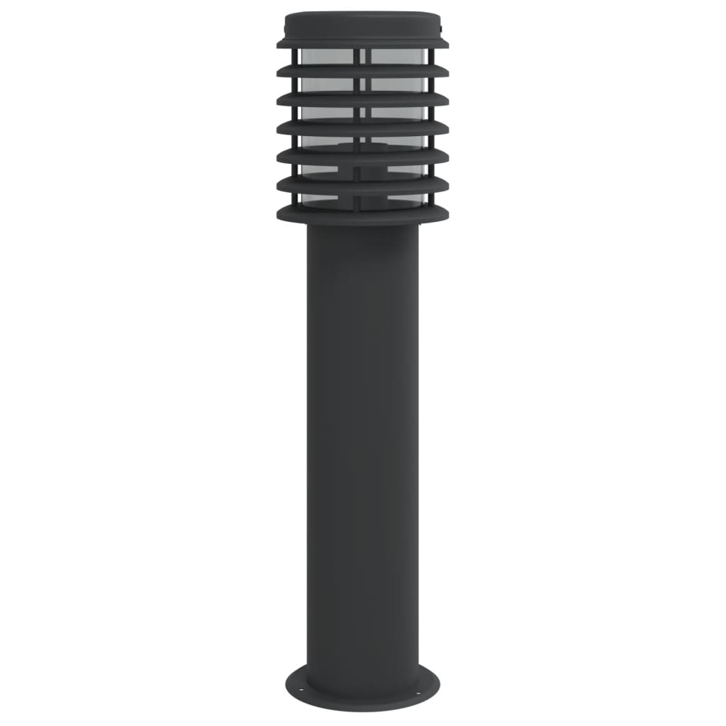 Vidaxx Außenstehleuchte 60 cm Edelstahl schwarz