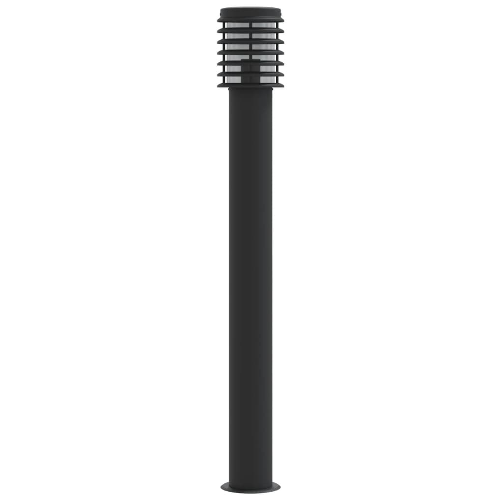 Vidaxx Außenstehleuchte 110 cm Edelstahl schwarz