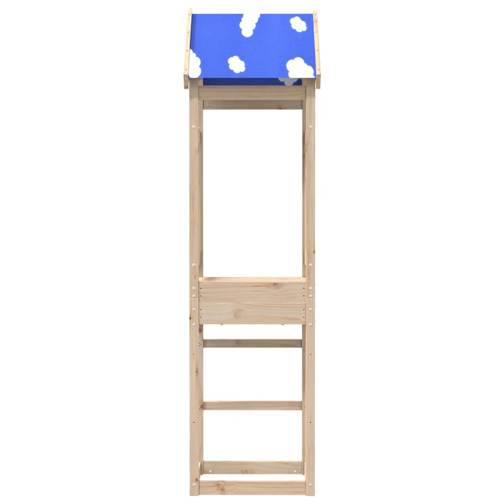 VidaXL Spielturm 52,5x46,5x208 cm massives Kiefernholz