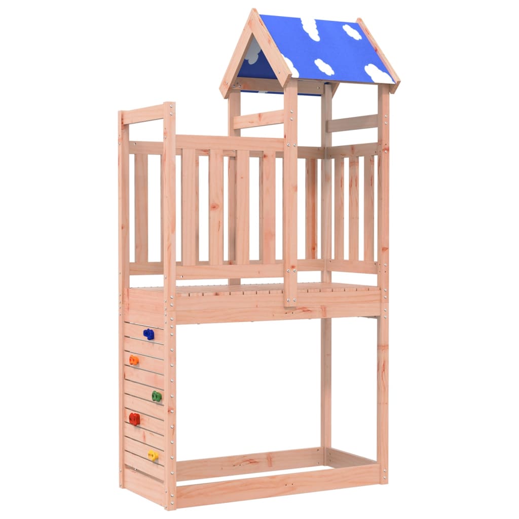 Vidaxx Spielturm mit Felswand 110,5x52,5x215 cm Douglasie