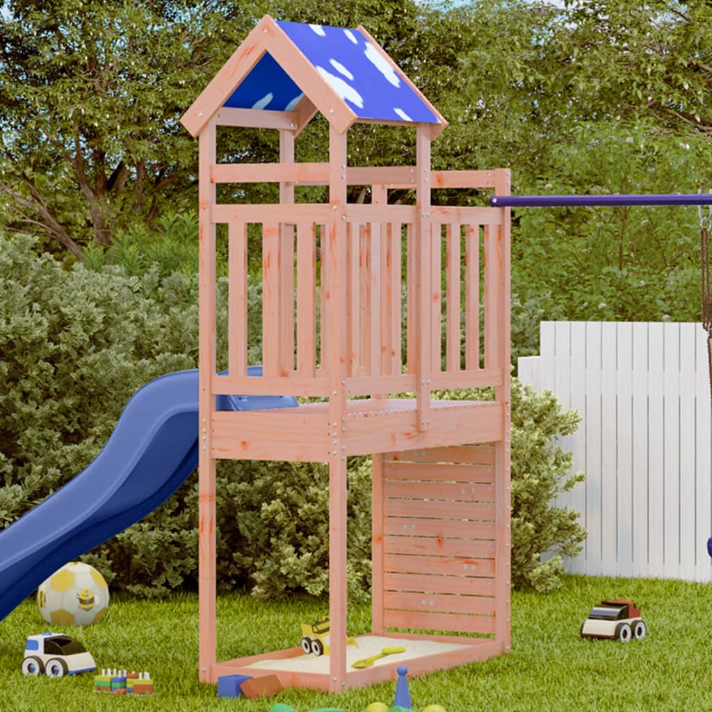 Vidaxx Spielturm mit Felswand 110,5x52,5x215 cm Douglasie