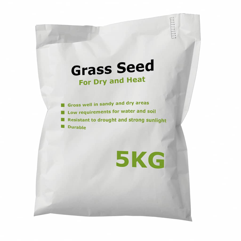 VidaXL Grassamen gegen Trockenheit und Hitze 5 kg