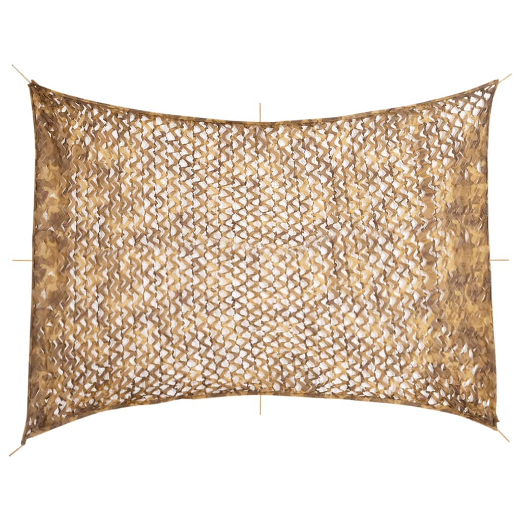 Vidaxx Tarnnetz mit Aufbewahrungstasche 516x400 cm sandfarben