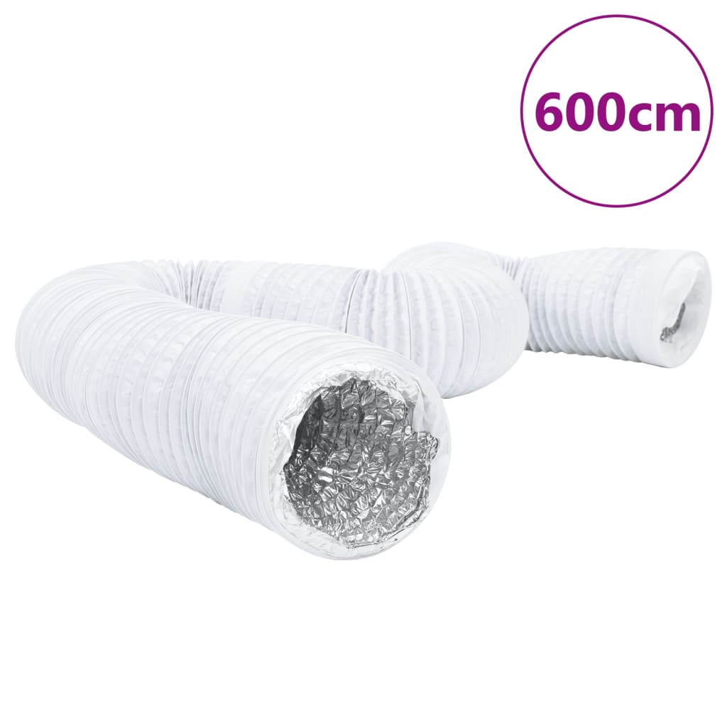 Vidaxx Lüftungsschlauch ø210 cm 6 m Aluminium und PVC