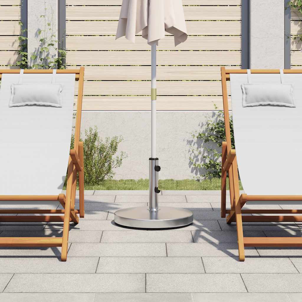 Vidaxl Sonnenschirmständer für Stangen von ø32 38 48 mm 25 kg rund