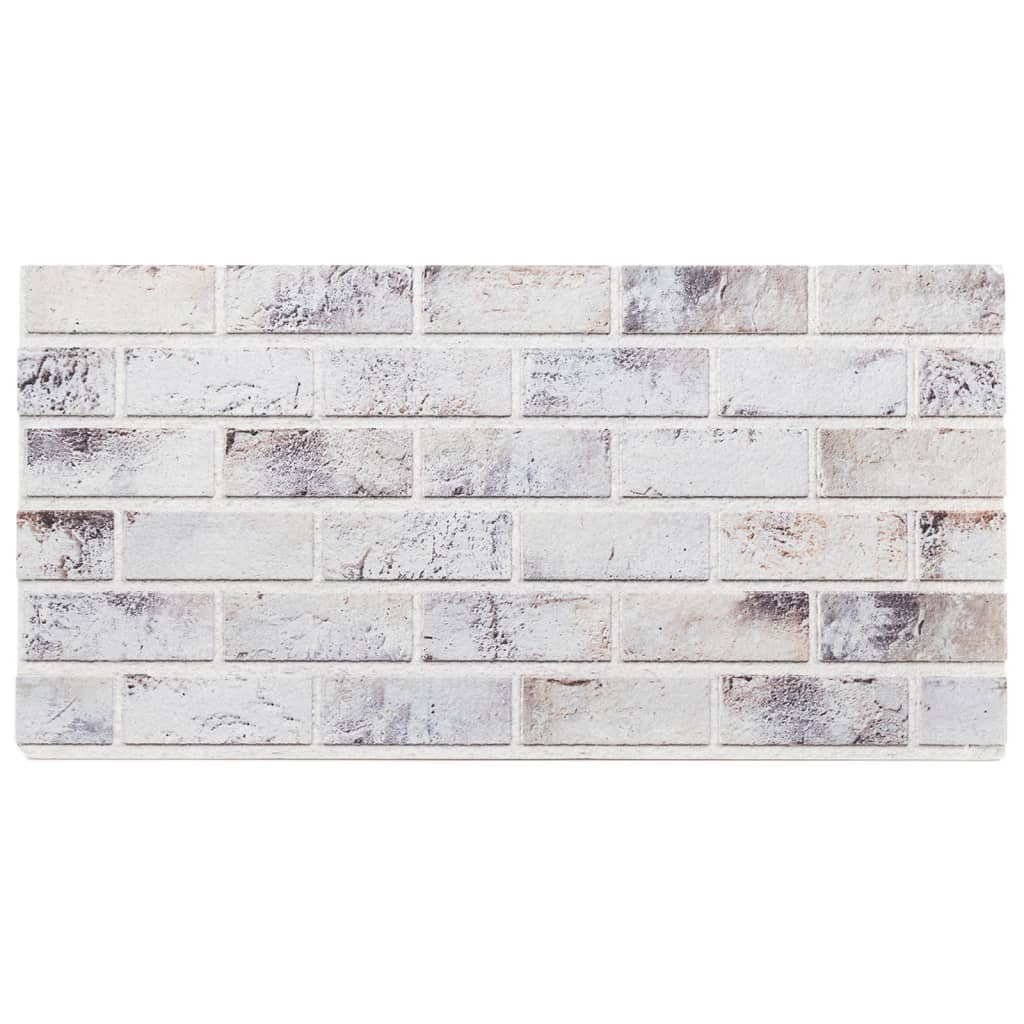 VidaXL Wandpaneele 10 Stk. 3D 100x50 cm EPS hellgrau