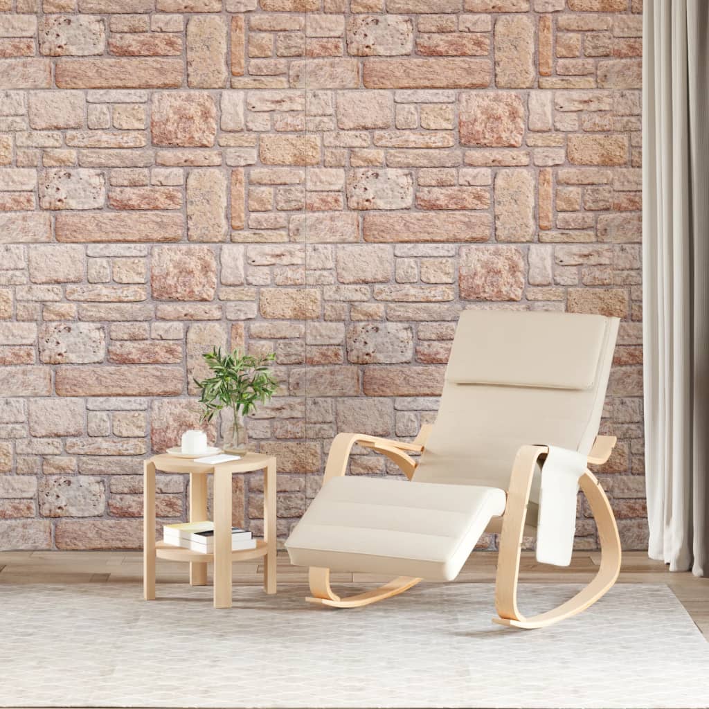 VidaXL Wandpaneele 10 Stk. 3D 100x50 cm EPS braun