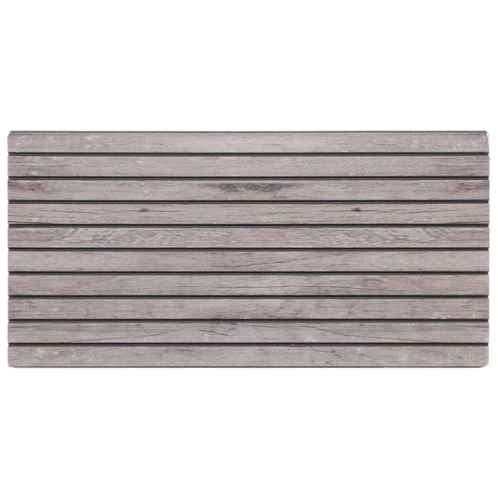 Vidaxx Wandpaneele 5 Stk. 3D 100x50 cm EPS grau