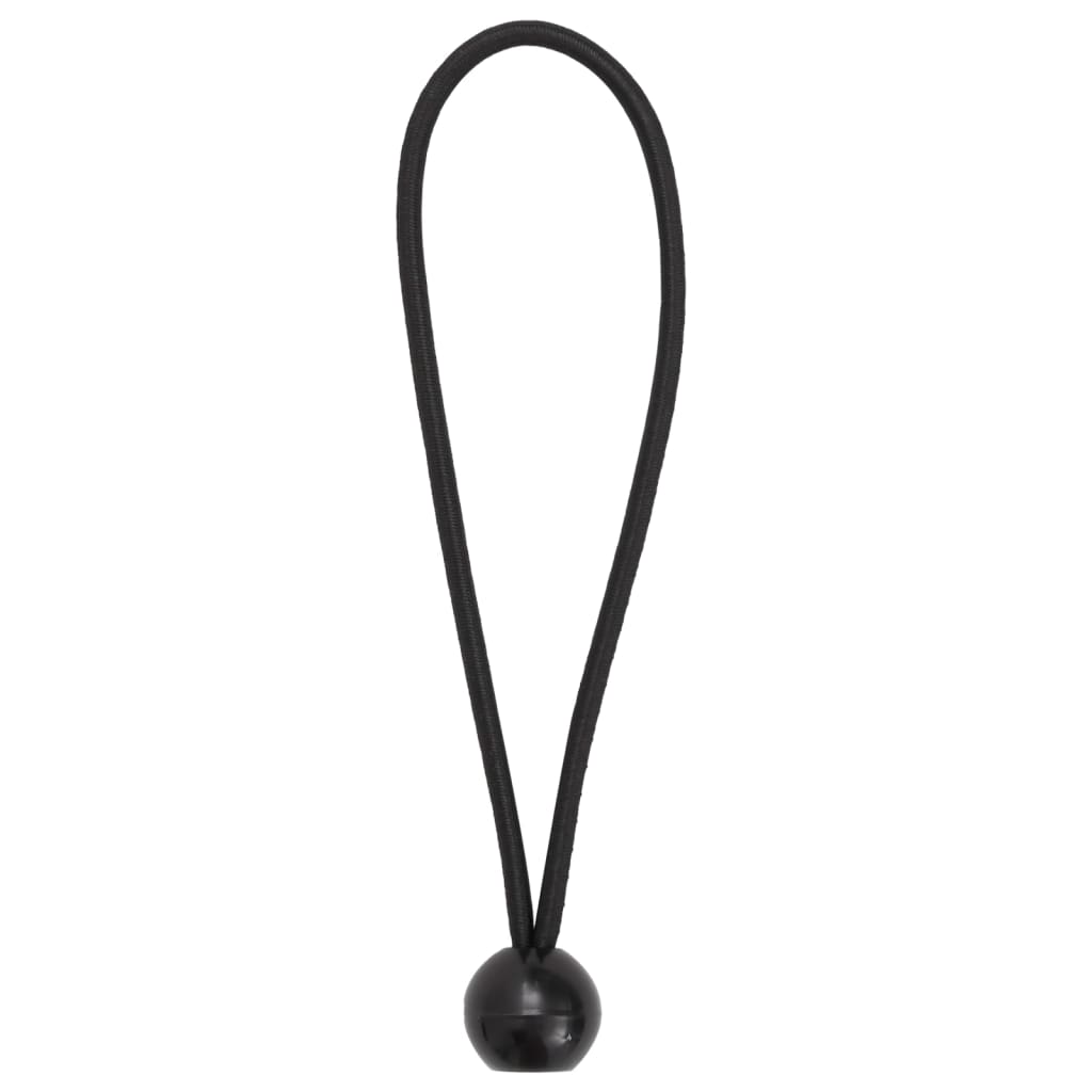 VidaXL Bungee-Seile mit Kugeln 50 Stück 21x0,5 cm