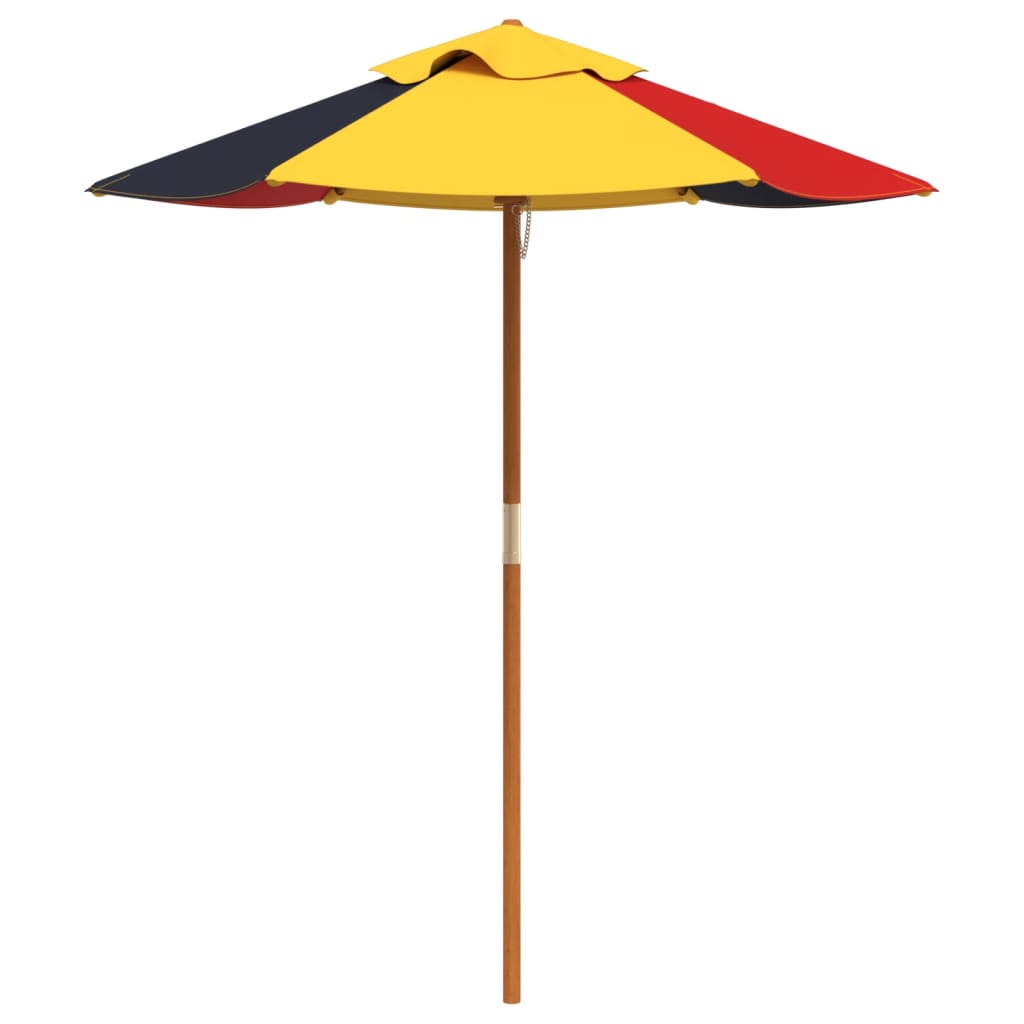 VidaXL Sonnenschirm für Kinder mit Holzstange ø120x140 cm
