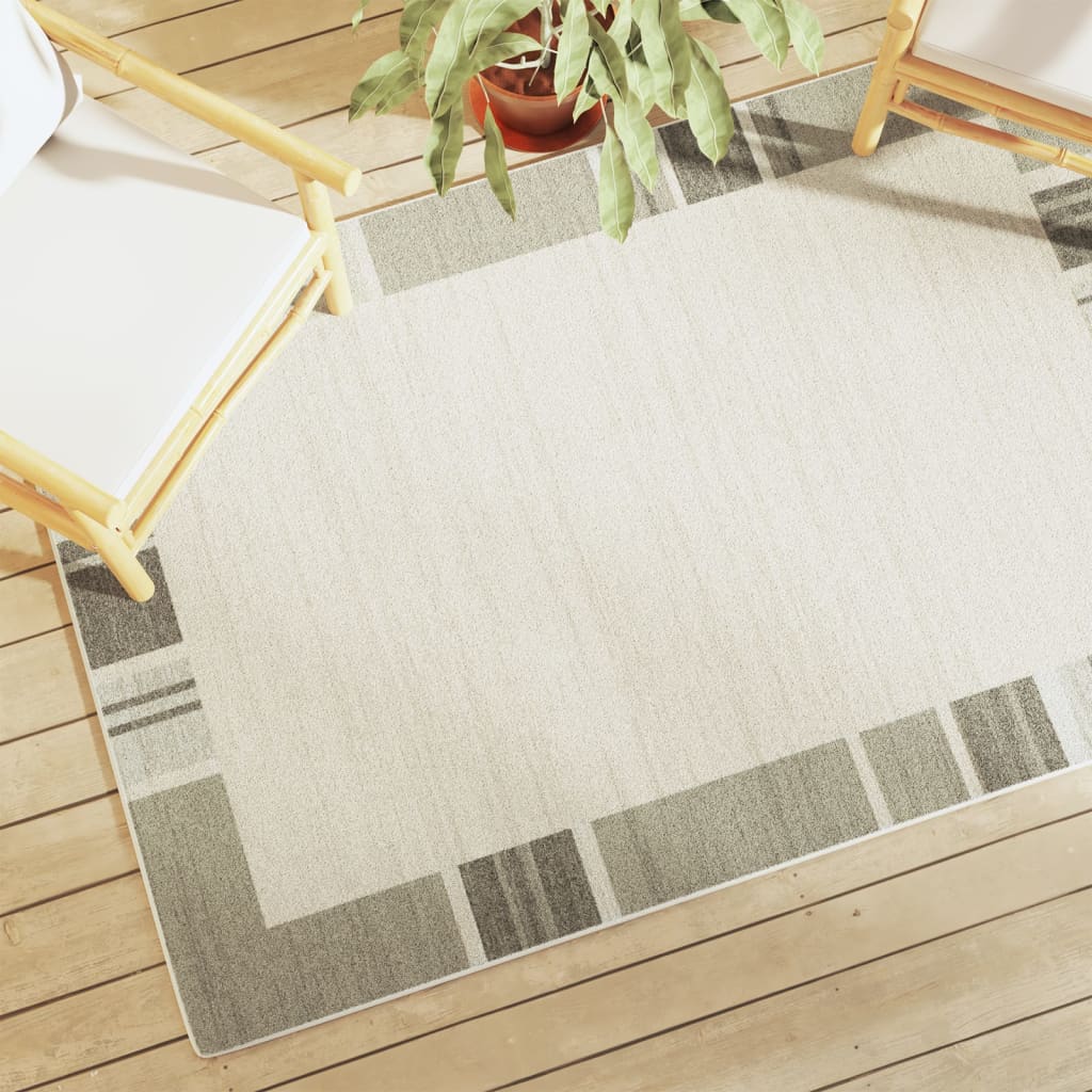 Vidaxx-Teppich für drinnen und draußen, niedriger Flor, 120 x 180 cm, mehrfarbig