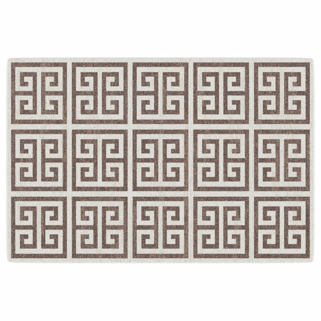 Vidaxx-Teppich für drinnen und draußen, niedriger Flor, 120 x 180 cm, mehrfarbig