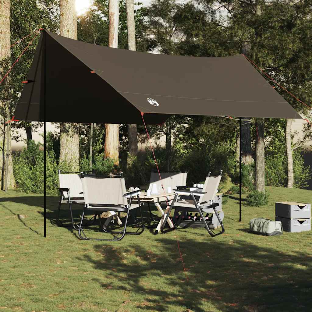Vidaxx Camping-Markise wasserdicht 462x306x211 cm braun
