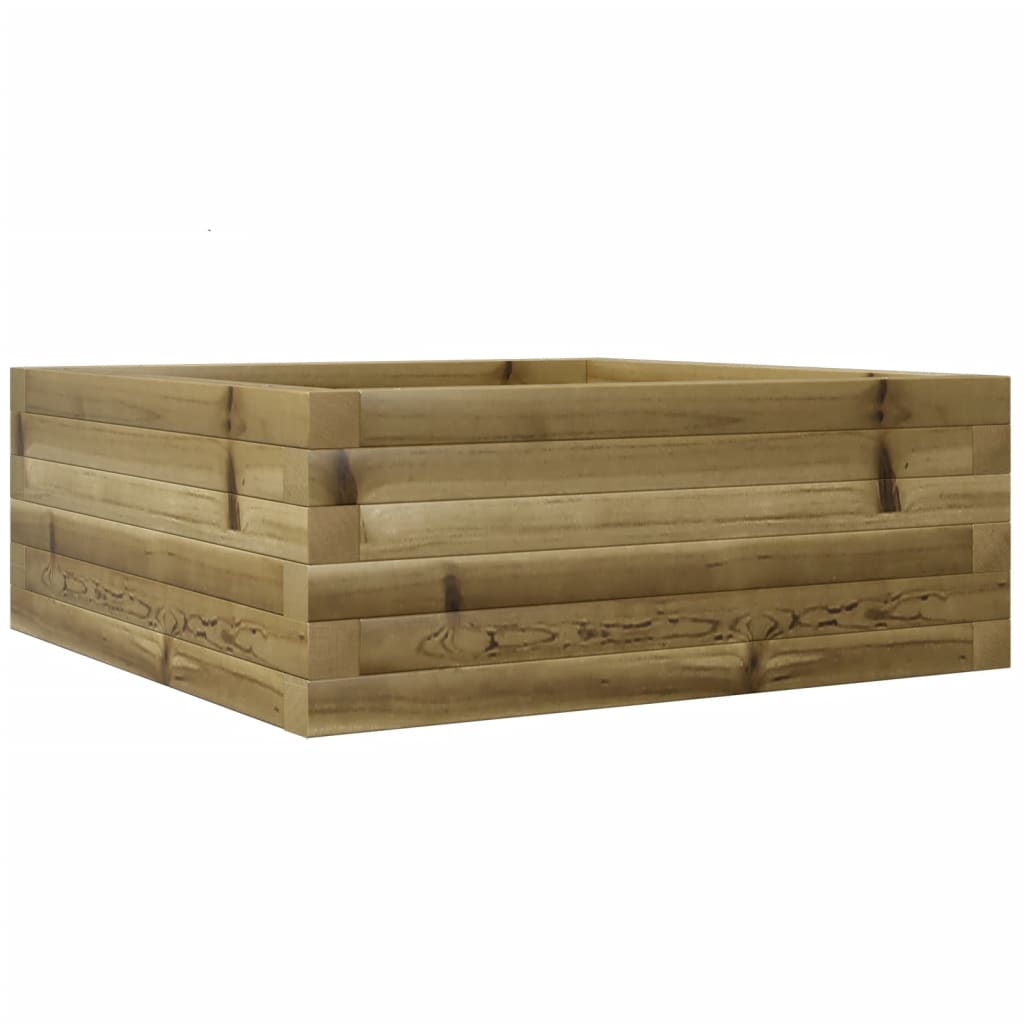 Vidaxx Pflanzgefäß 60x60x23 cm aus imprägniertem Kiefernholz