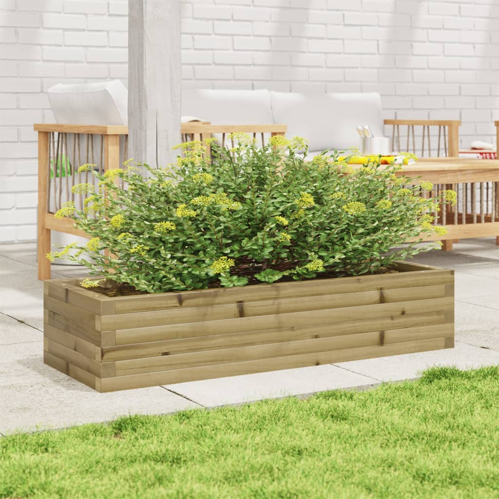 Vidaxx Pflanzgefäß 110x40x23 cm aus imprägniertem Kiefernholz