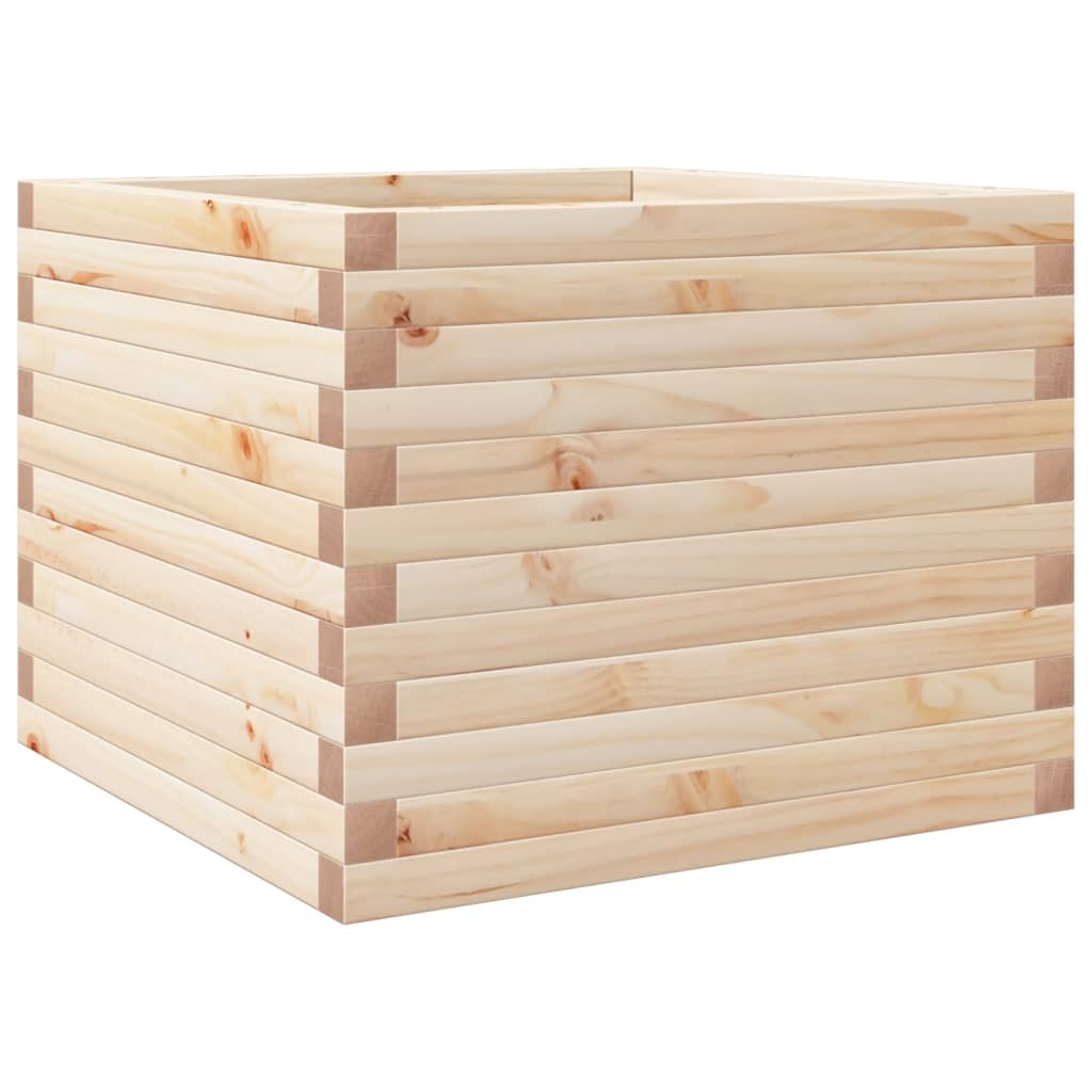 Vidaxx Pflanzgefäß 60x60x45,5 cm massives Kiefernholz